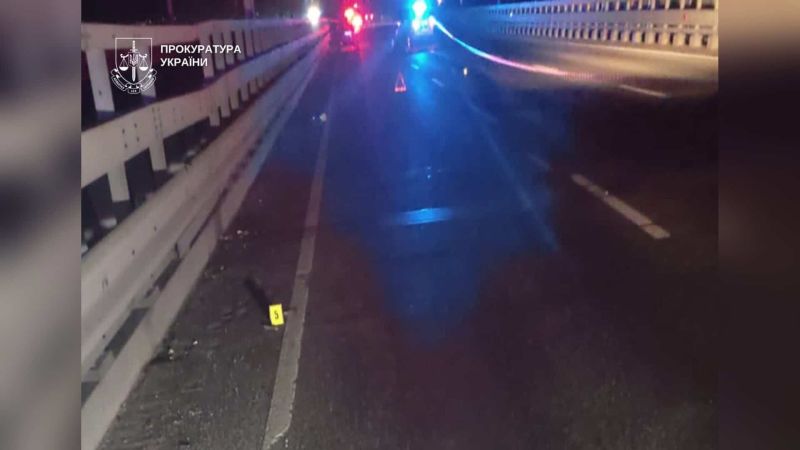 Головні новини Києва | Kyiv.News Дарницький міст у Києві, де у жовтні 2022 року BMW на швидкості 149 км/год збив 26-річного чоловіка насмерть